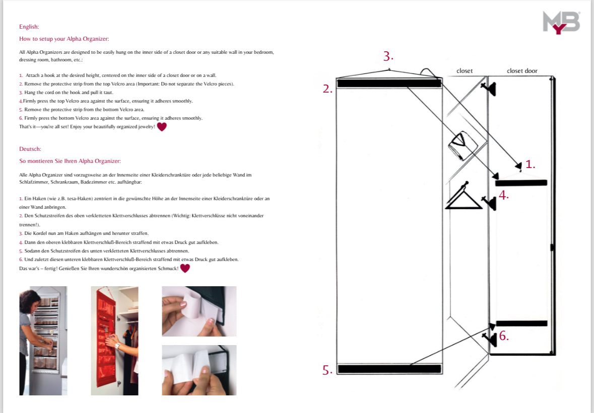 Schmuck-Organizer MYB