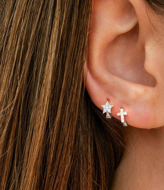 ÉTOILE Ohrringe Sterling-Silber