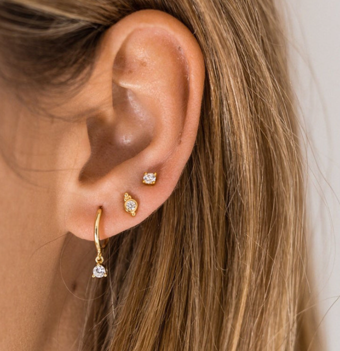 LYRA Ohrringe Sterling-Silber