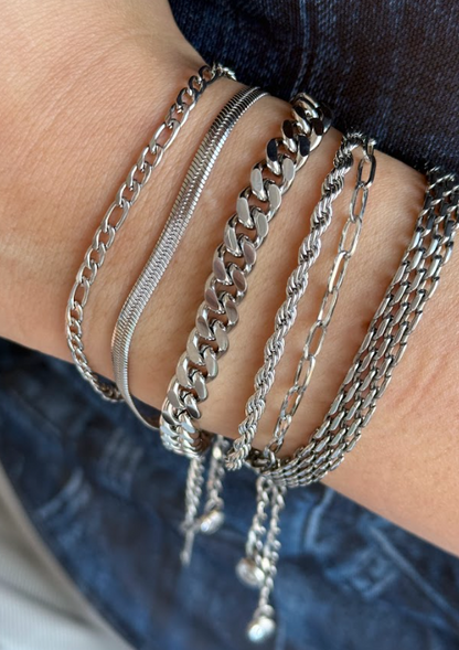 FLAT SNAKE Armband