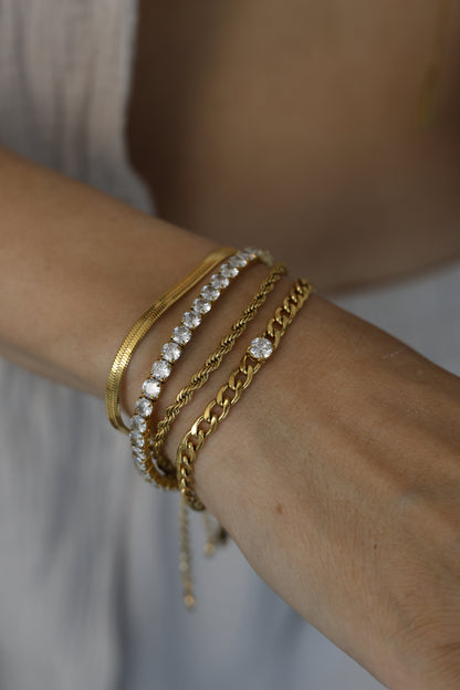 FLAT SNAKE Armband